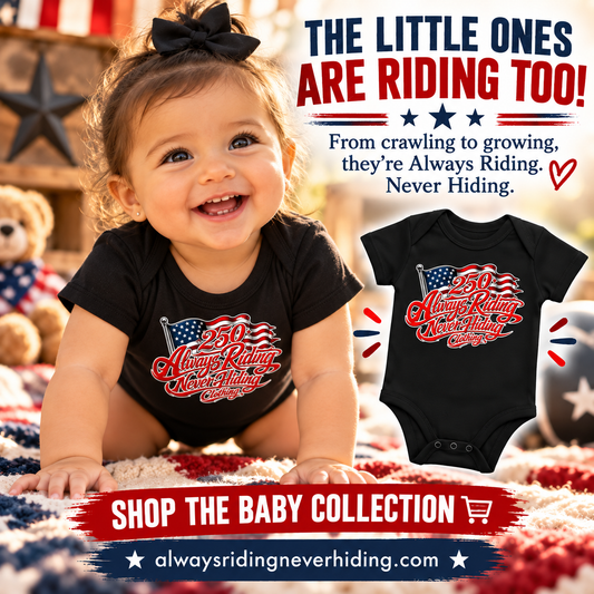 250th baby bodysuit